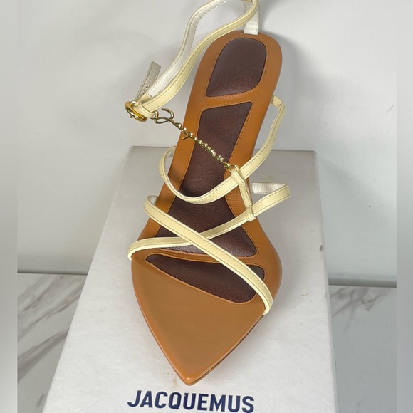 NWOT JACQUEMUS Les Sandales PRALU Hautes
SANDALS LOGO HEELS 41 - Picture 7 of 15